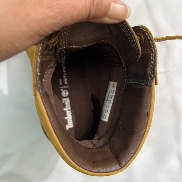 Timberland Women's Tan Wedge Boots size 6.5 - Picture 5 of 5